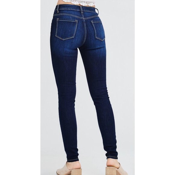 NWT KanCan High Rise Curvy Fit Jeans KC7110SD - Picture 5 of 9